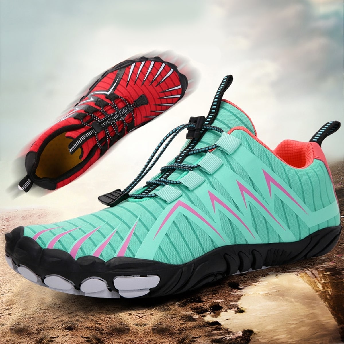 ProStride™ antislip blotevoetsschoenen houdingshulpmiddelen