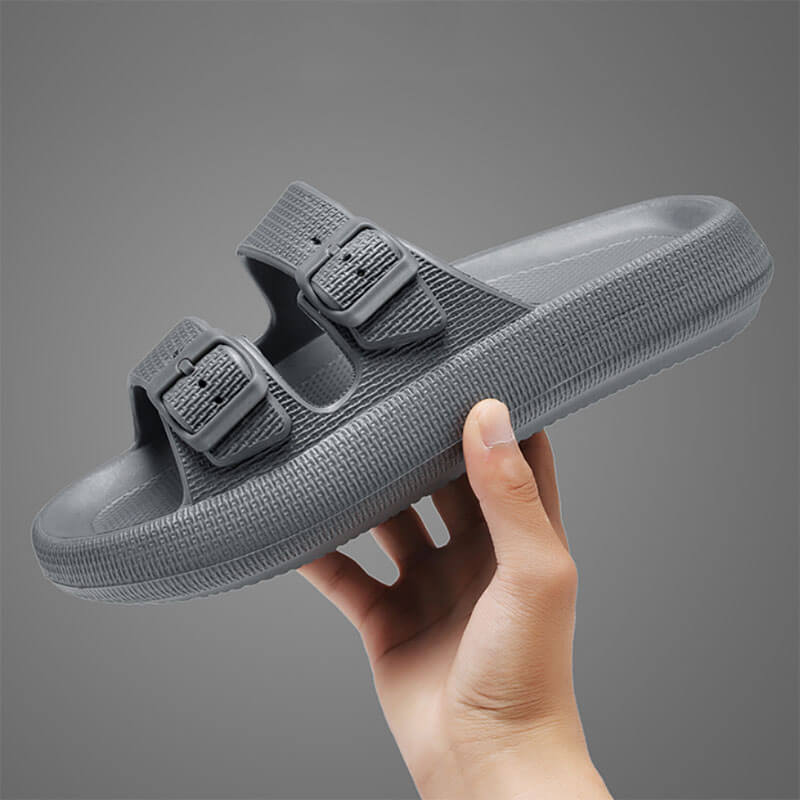 Wohlfühl - Wolken Schlappen Hausschuhe