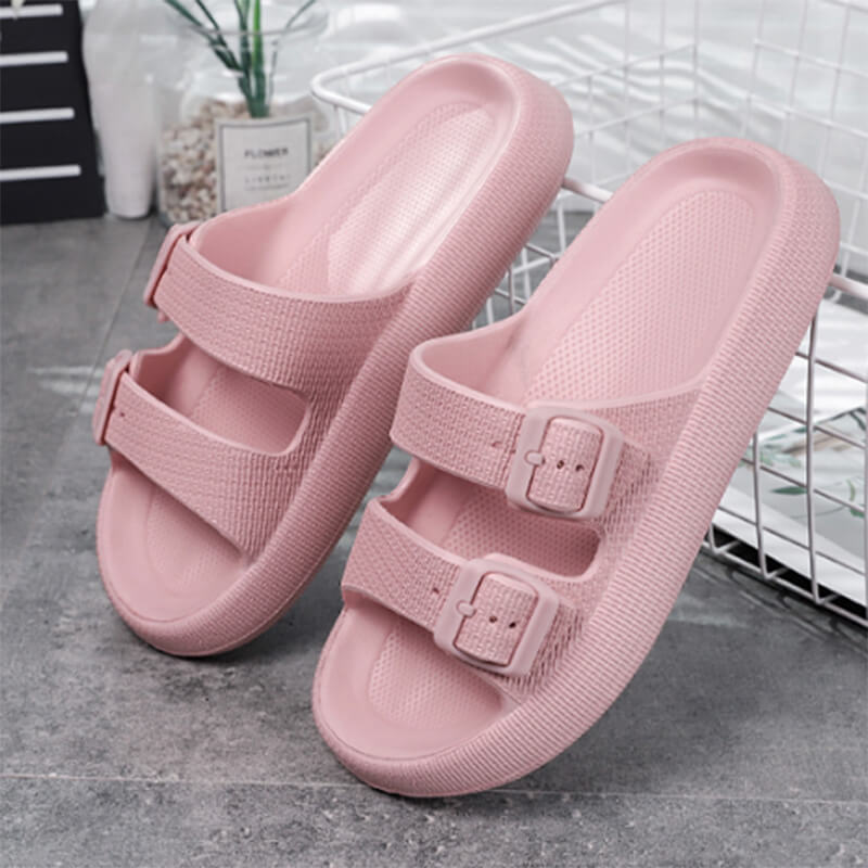 Wohlfühl - Wolken Schlappen Hausschuhe