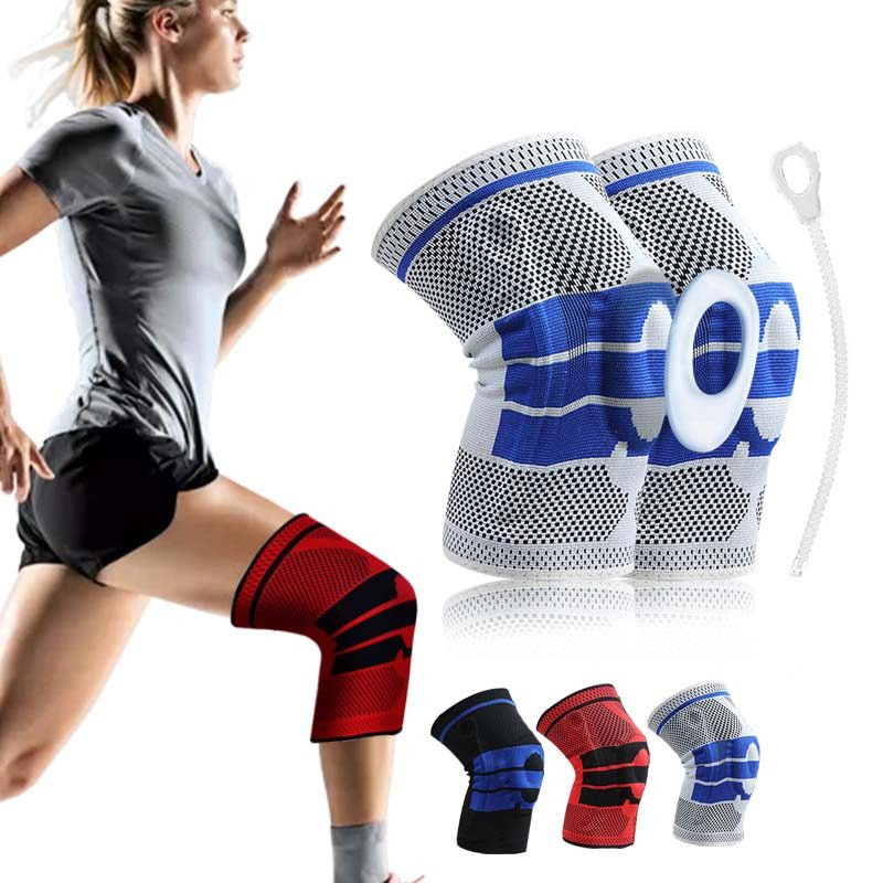 FitPro™ Silikon Kniebandage mit Kompressionsunterstützung