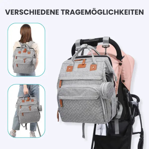 BabyBliss™ Pro  Wickeltasche mit Wickelstation