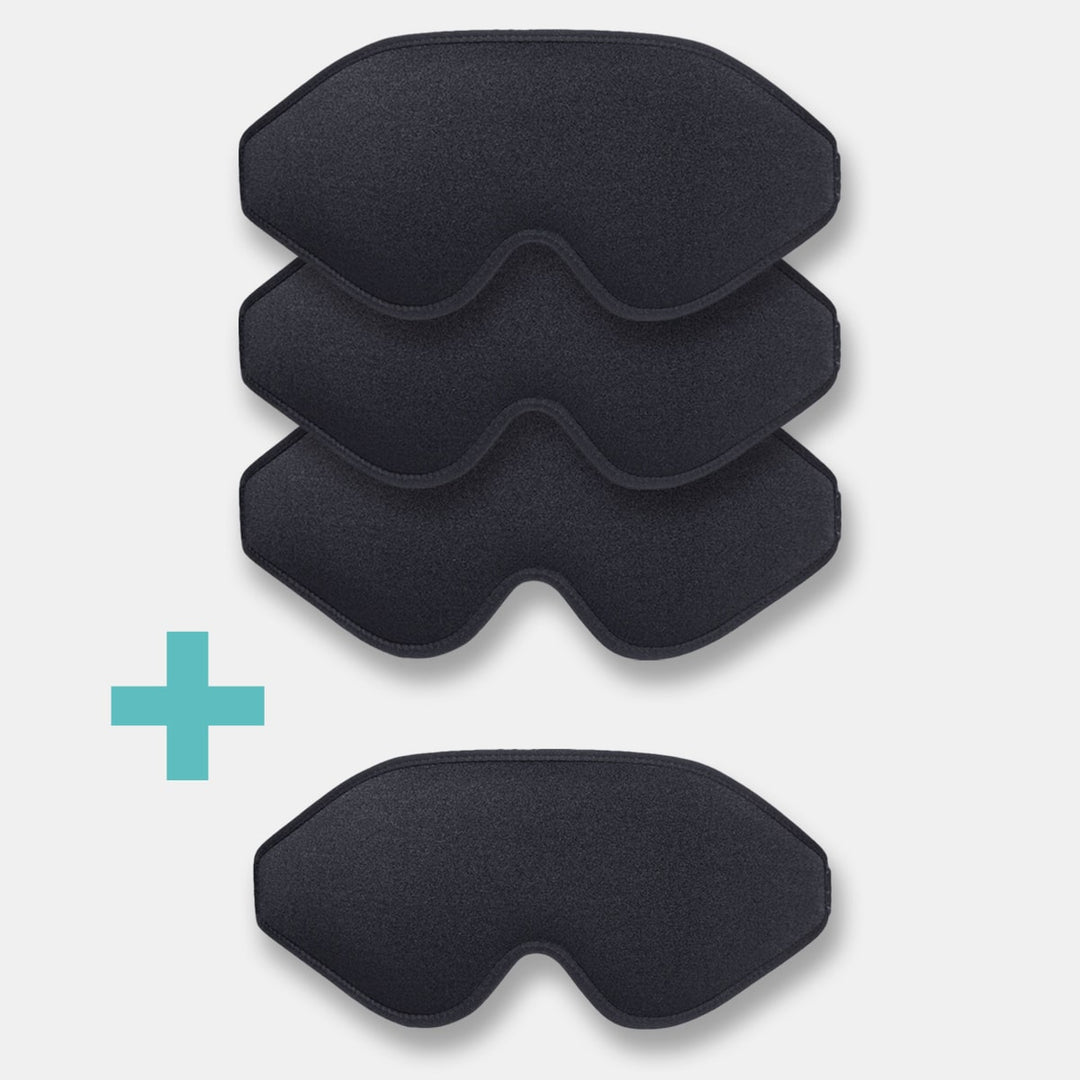 SleepBliss™ 3D Memory-Schaumstoff-Seiden-Schlafmaske