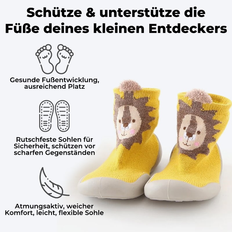 FurryFriends™ Rutschfeste Babyschuhe