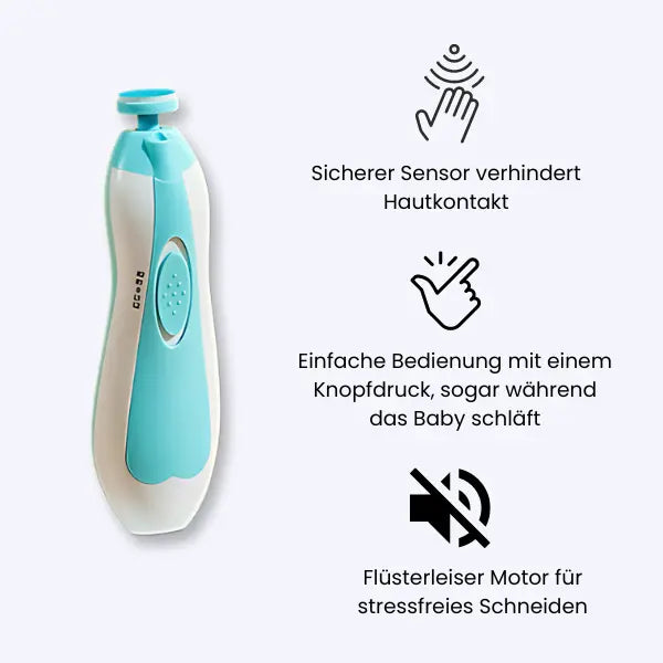 NanoTrim™ Pedia Elektrischer Nageltrimmersatz