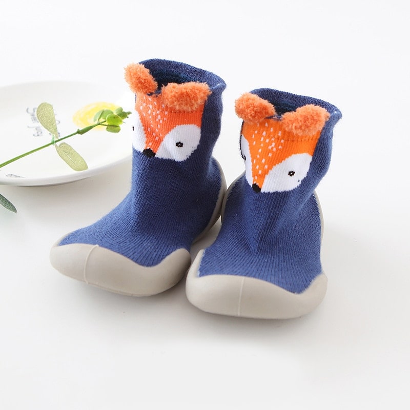 FurryFriends™ Rutschfeste Babyschuhe