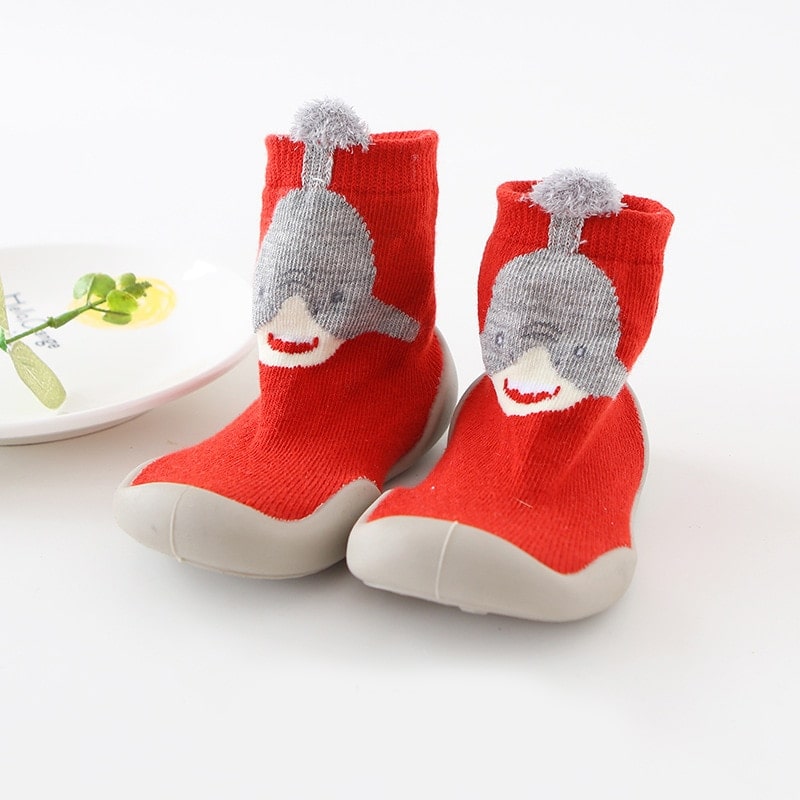 FurryFriends™ Rutschfeste Babyschuhe