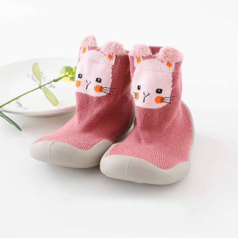 FurryFriends™ Rutschfeste Babyschuhe