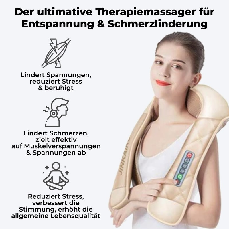 TheraEase™ Multifunktionalen Shiatsu Therapie Massager