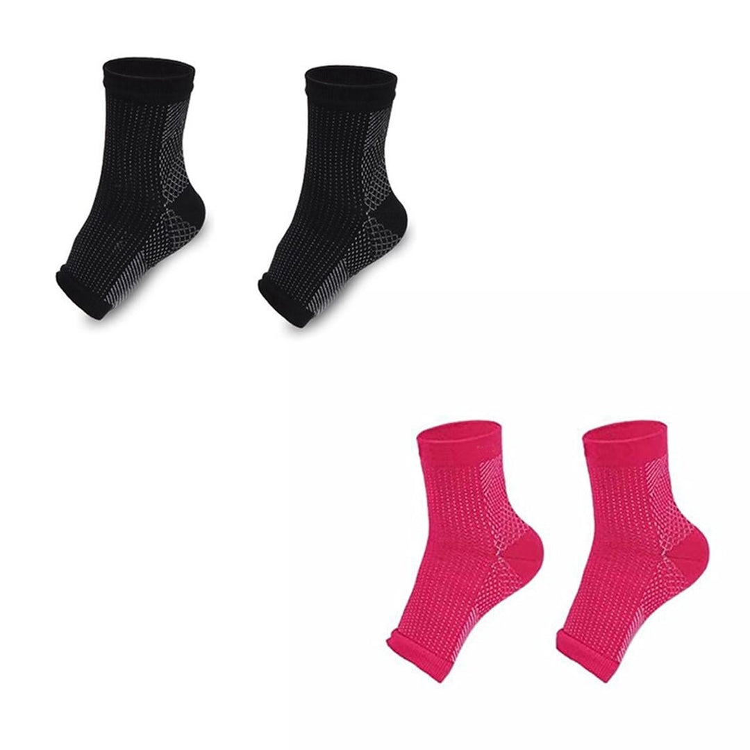 ComfortFeet™ Offene Zehen-Kompressionsknöchelsocken